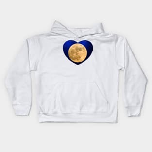 Moon heart Kids Hoodie